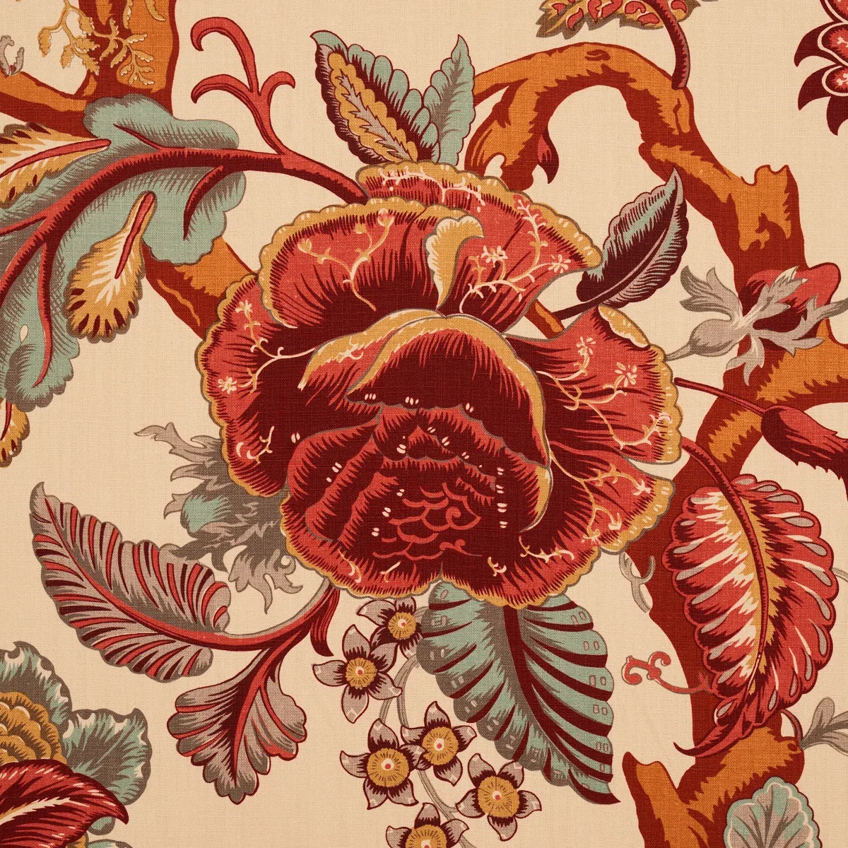 MANDALAY TREE fabric DOCUMENT color by Schumacher