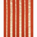 MANDARIN SILK STRIPE Fabric – CORAL | Schumacher | Wallpaper MANDARIN SILK STRIPE fabric CORAL color by Schumacher
