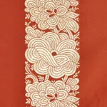 MANDARIN SILK STRIPE Fabric – CORAL | Schumacher | Wallpaper MANDARIN SILK STRIPE fabric CORAL color by Schumacher
