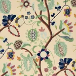 MANDEVILLA EMBROIDERY Fabric – DOCUMENT | Schumacher | Wallp MANDEVILLA EMBROIDERY fabric DOCUMENT color by Schumacher