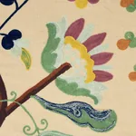 MANDEVILLA EMBROIDERY Fabric – DOCUMENT | Schumacher | Wallp MANDEVILLA EMBROIDERY fabric DOCUMENT color by Schumacher