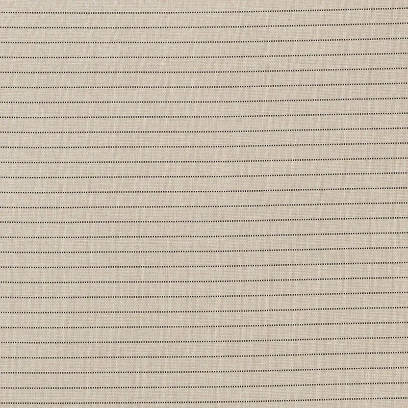 MANNING STRIPE INDOOR/OUTDOOR fabric BLACK/NATURAL color by Schumacher