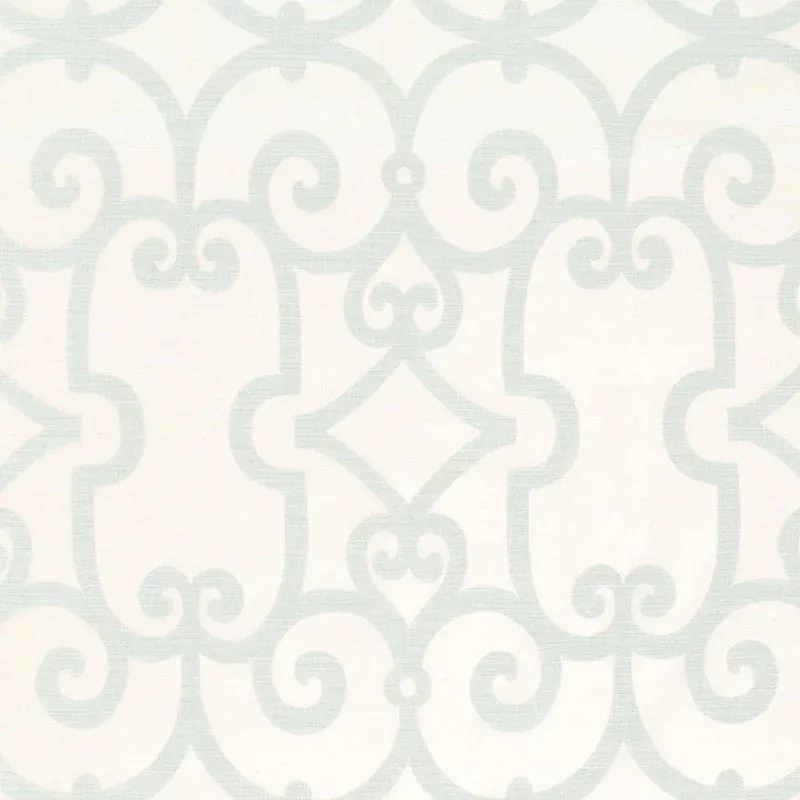 MANOR GATE fabric MINERAL color by Schumacher