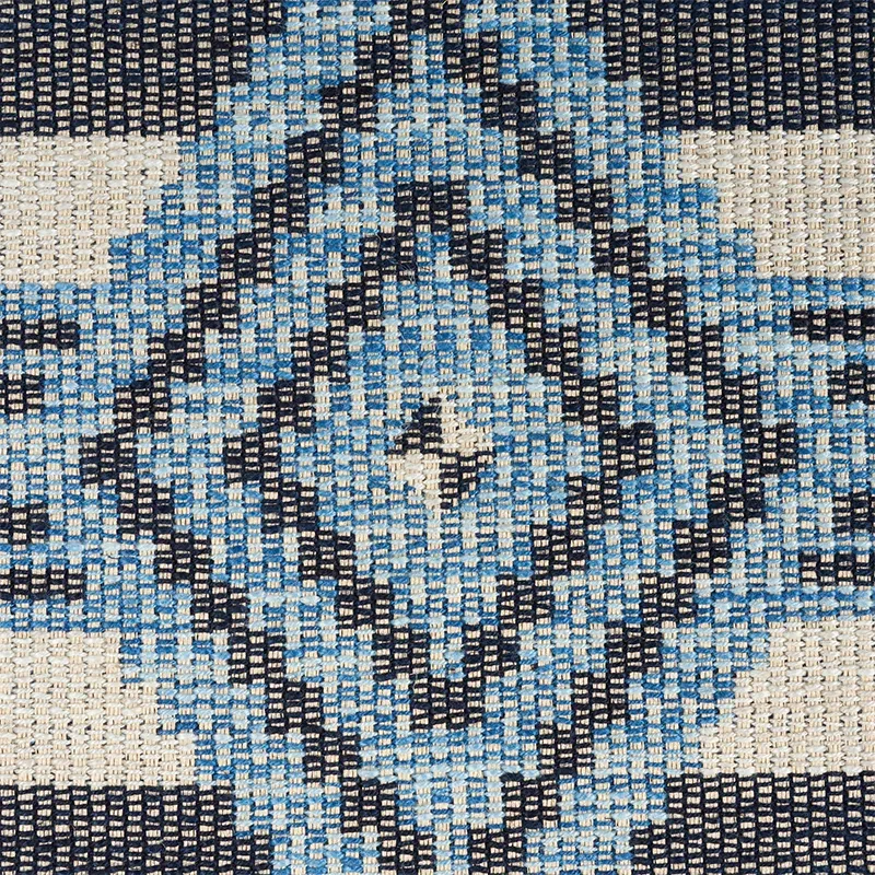 MANTA PERFORMANCE Fabric – BLUE | Schumacher | Wallpaper Twi MANTA PERFORMANCE fabric BLUE color by Schumacher