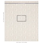 MARACENA JACQUARD fabric NATURAL color by Schumacher