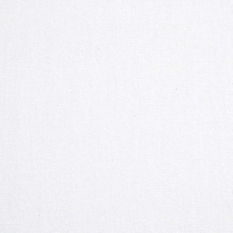 MARCO PERFORMANCE LINEN fabric BLANC color by Schumacher