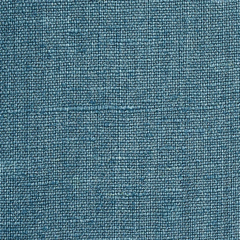 MARCO PERFORMANCE LINEN fabric DENIM color by Schumacher