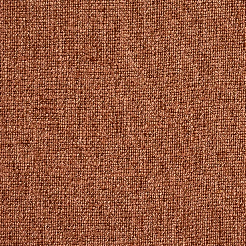 MARCO PERFORMANCE LINEN Fabric – TERRACOTTA | Schumacher | W MARCO PERFORMANCE LINEN fabric TERRACOTTA color by Schumacher