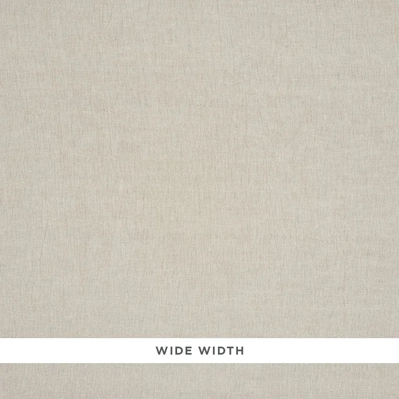MARELLA LINEN fabric NATURAL color by Schumacher