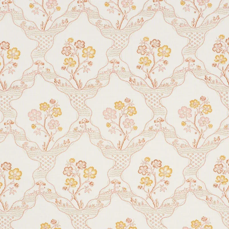MARELLA fabric SPICE color by Schumacher