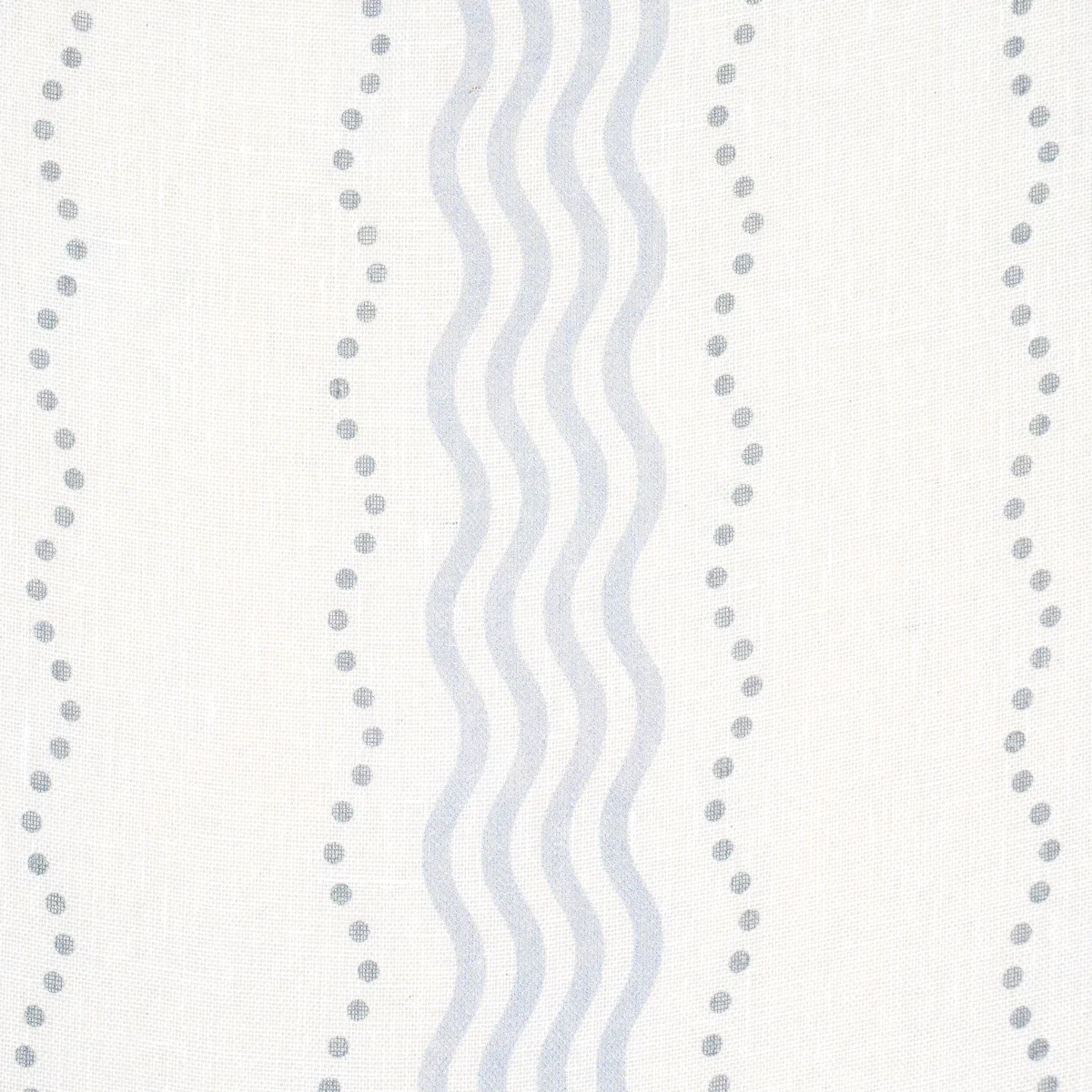 MARGOT LINEN SHEER fabric BLUE color by Schumacher