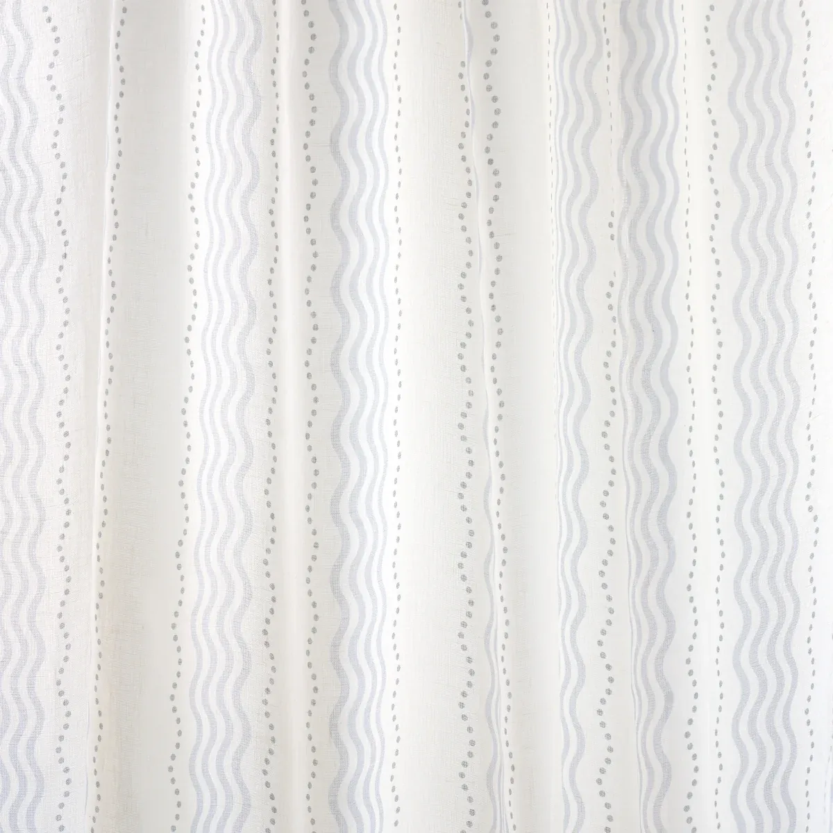 MARGOT LINEN SHEER fabric BLUE color by Schumacher