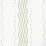 MARGOT LINEN SHEER fabric GREEN color by Schumacher
