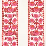 MARGUERITE EMBROIDERY fabric BLOSSOM color by Schumacher