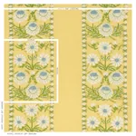 MARGUERITE EMBROIDERY fabric BUTTERCUP color by Schumacher