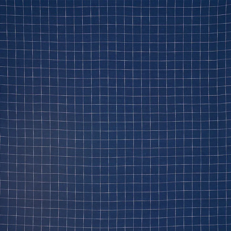 MARIETTA fabric INDIGO color by Schumacher