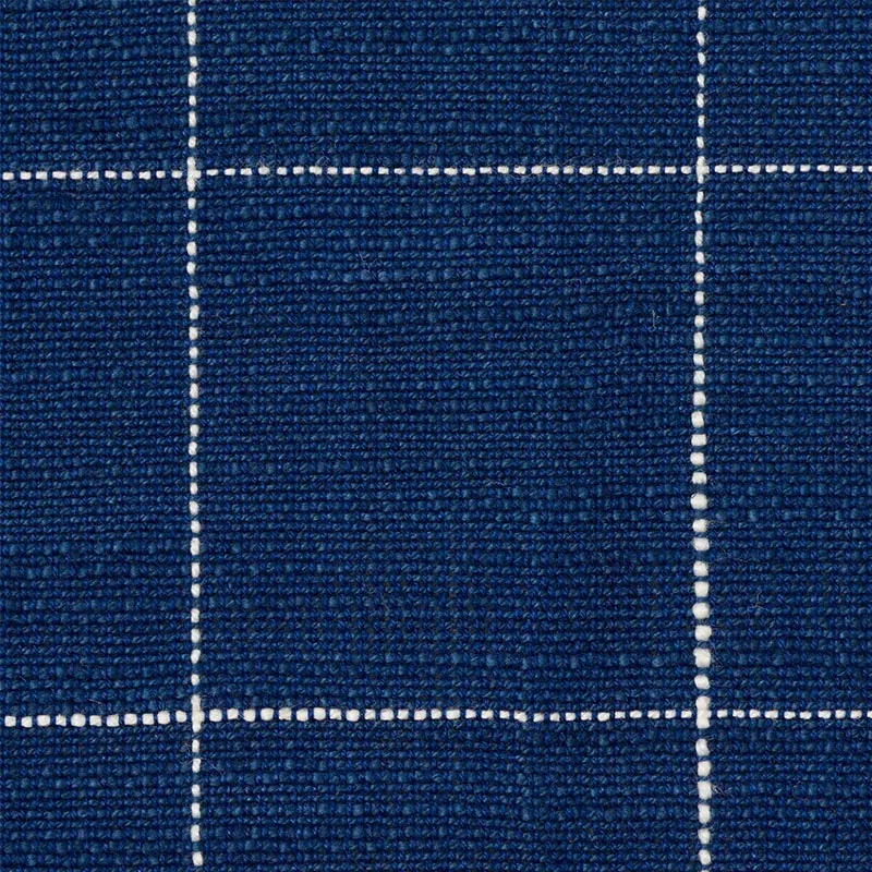 MARIETTA fabric INDIGO color by Schumacher
