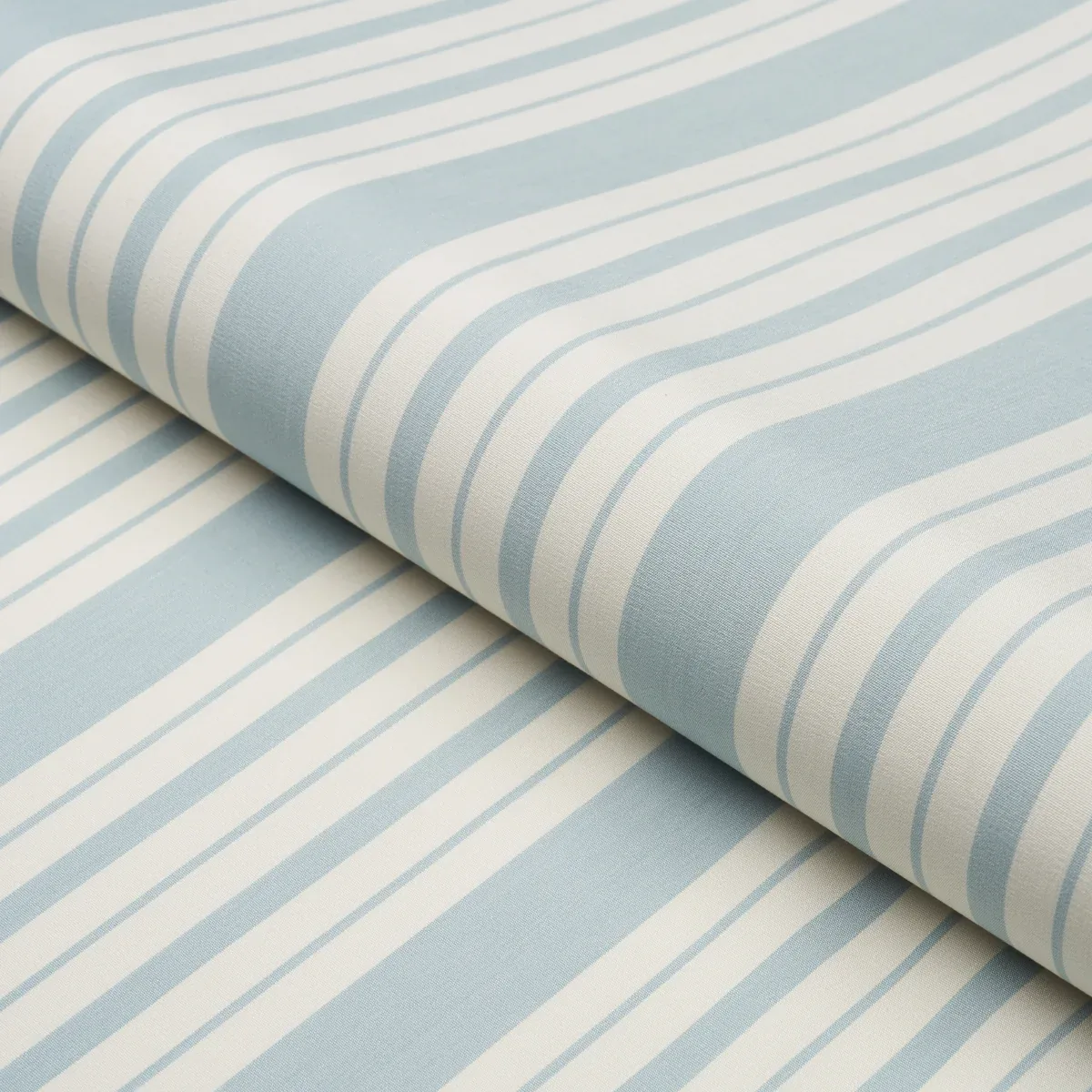 MARKIE STRIPE Fabric – CHINA BLUE | Schumacher | Wallpaper T MARKIE STRIPE fabric CHINA BLUE color by Schumacher