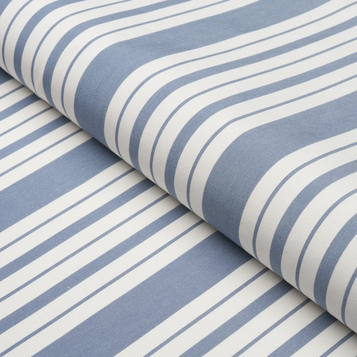MARKIE STRIPE Fabric – COBALT | Schumacher | Wallpaper Twins MARKIE STRIPE fabric COBALT color by Schumacher