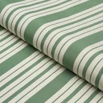 MARKIE STRIPE fabric EMERALD color by Schumacher