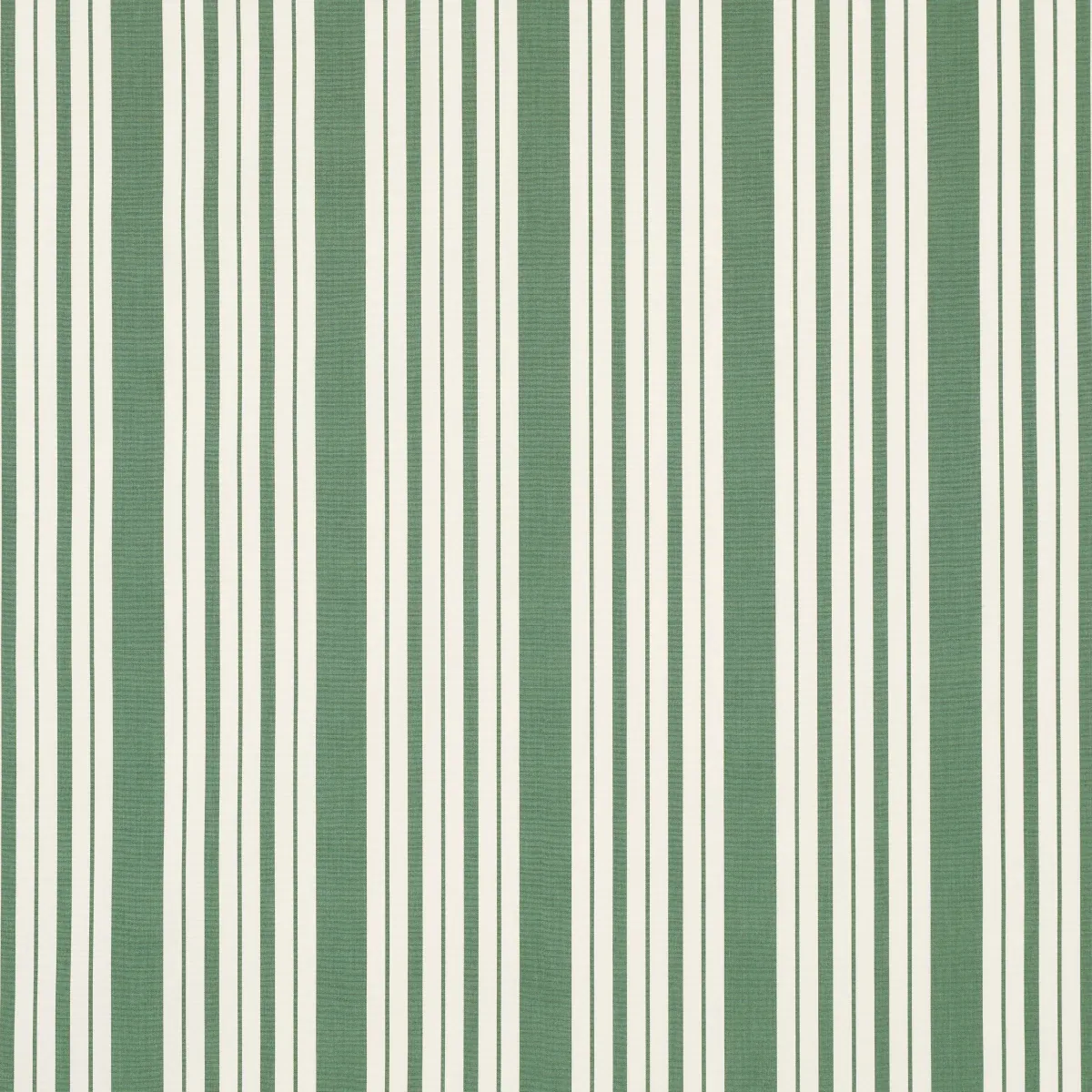 MARKIE STRIPE fabric EMERALD color by Schumacher