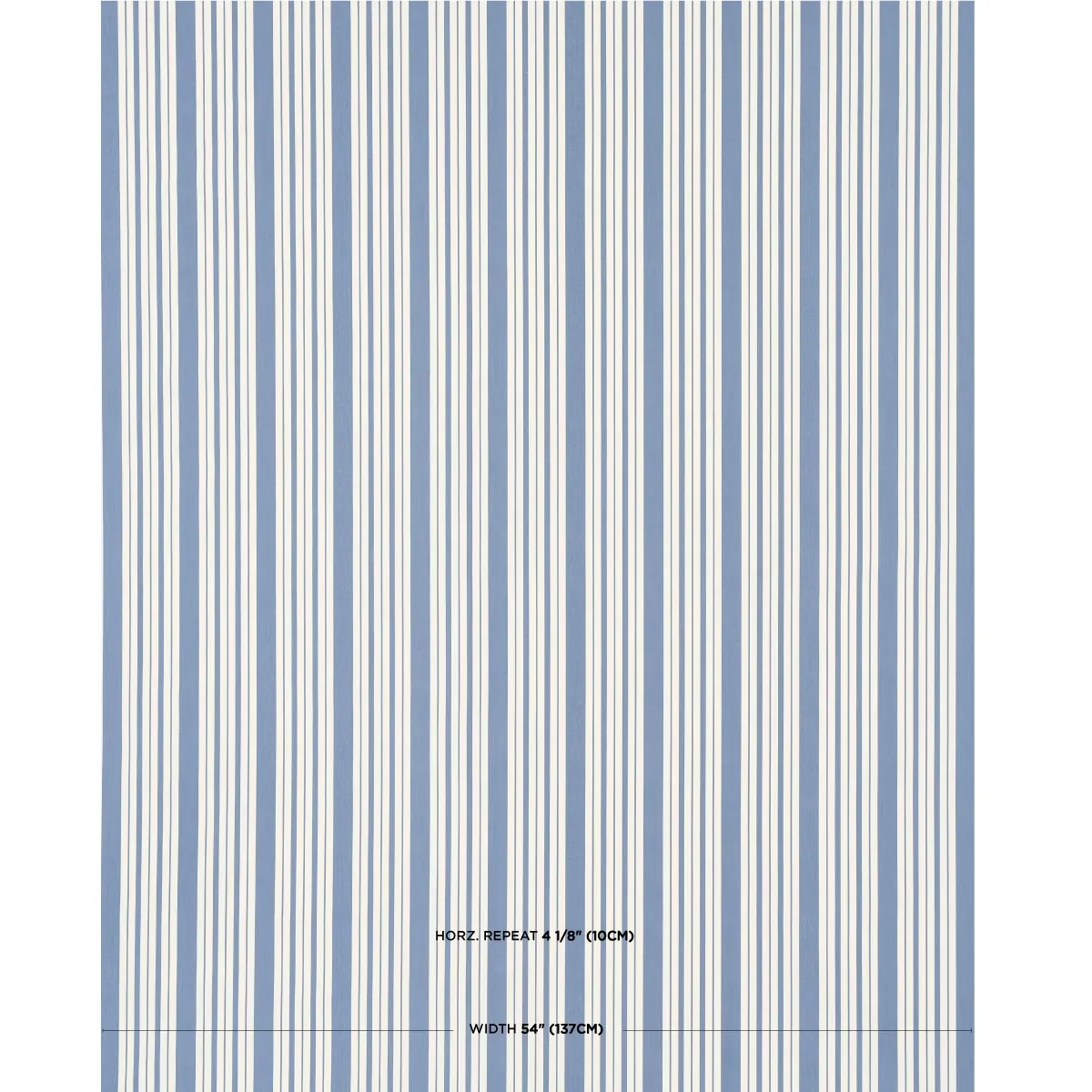 MARKIE STRIPE Fabric – INDIGO | Schumacher | Wallpaper Twins MARKIE STRIPE fabric INDIGO color by Schumacher