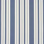 MARKIE STRIPE Fabric – INDIGO | Schumacher | Wallpaper Twins MARKIE STRIPE fabric INDIGO color by Schumacher