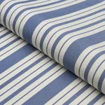 MARKIE STRIPE Fabric – INDIGO | Schumacher | Wallpaper Twins MARKIE STRIPE fabric INDIGO color by Schumacher