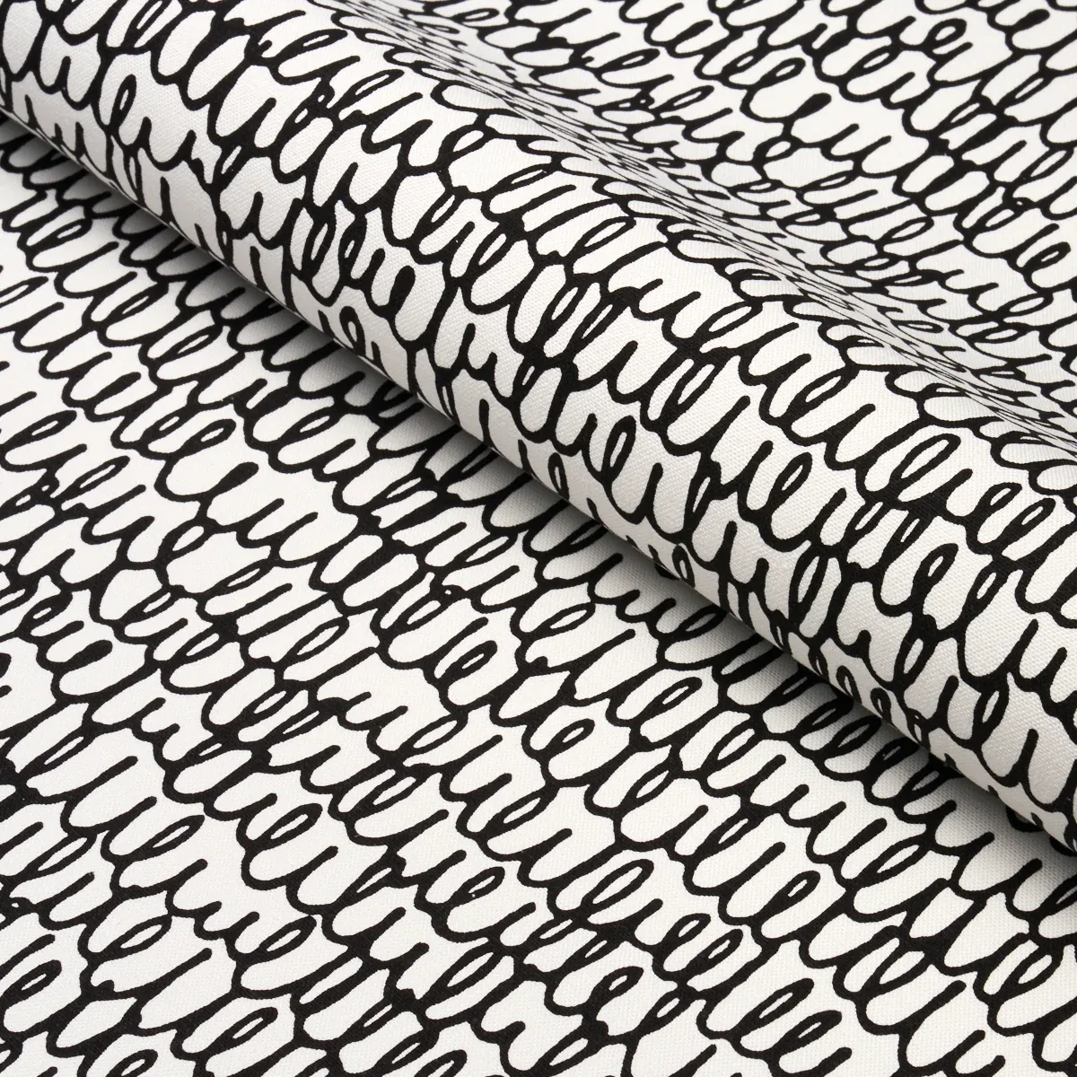 MARLOWE fabric BLACK color by Schumacher