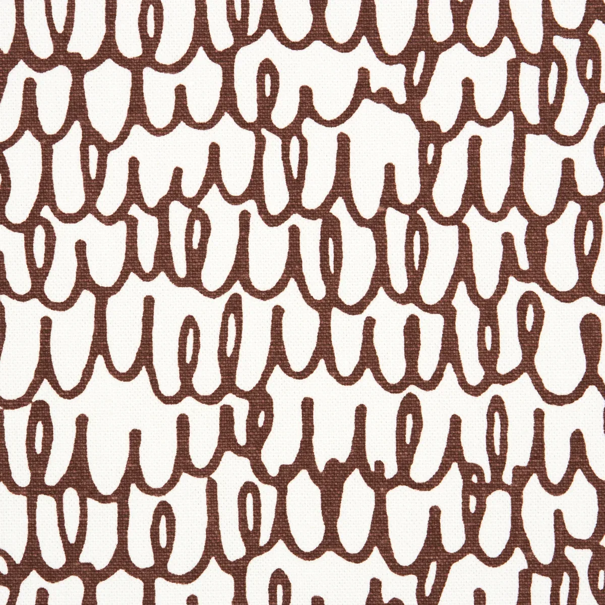MARLOWE fabric BROWN color by Schumacher
