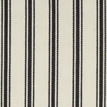 MARQUET TICKING STRIPE Fabric – CARBON | Schumacher | Wallpa MARQUET TICKING STRIPE fabric CARBON color by Schumacher