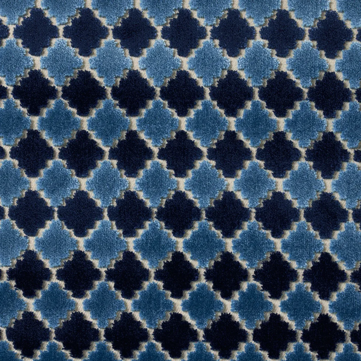 MARRAKESH VELVET Fabric – INDIGO | Schumacher | Wallpaper Tw MARRAKESH VELVET fabric INDIGO color by Schumacher