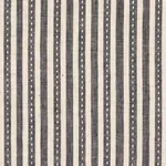MATHIS TICKING STRIPE Fabric – CARBON | Schumacher | Wallpap MATHIS TICKING STRIPE fabric CARBON color by Schumacher