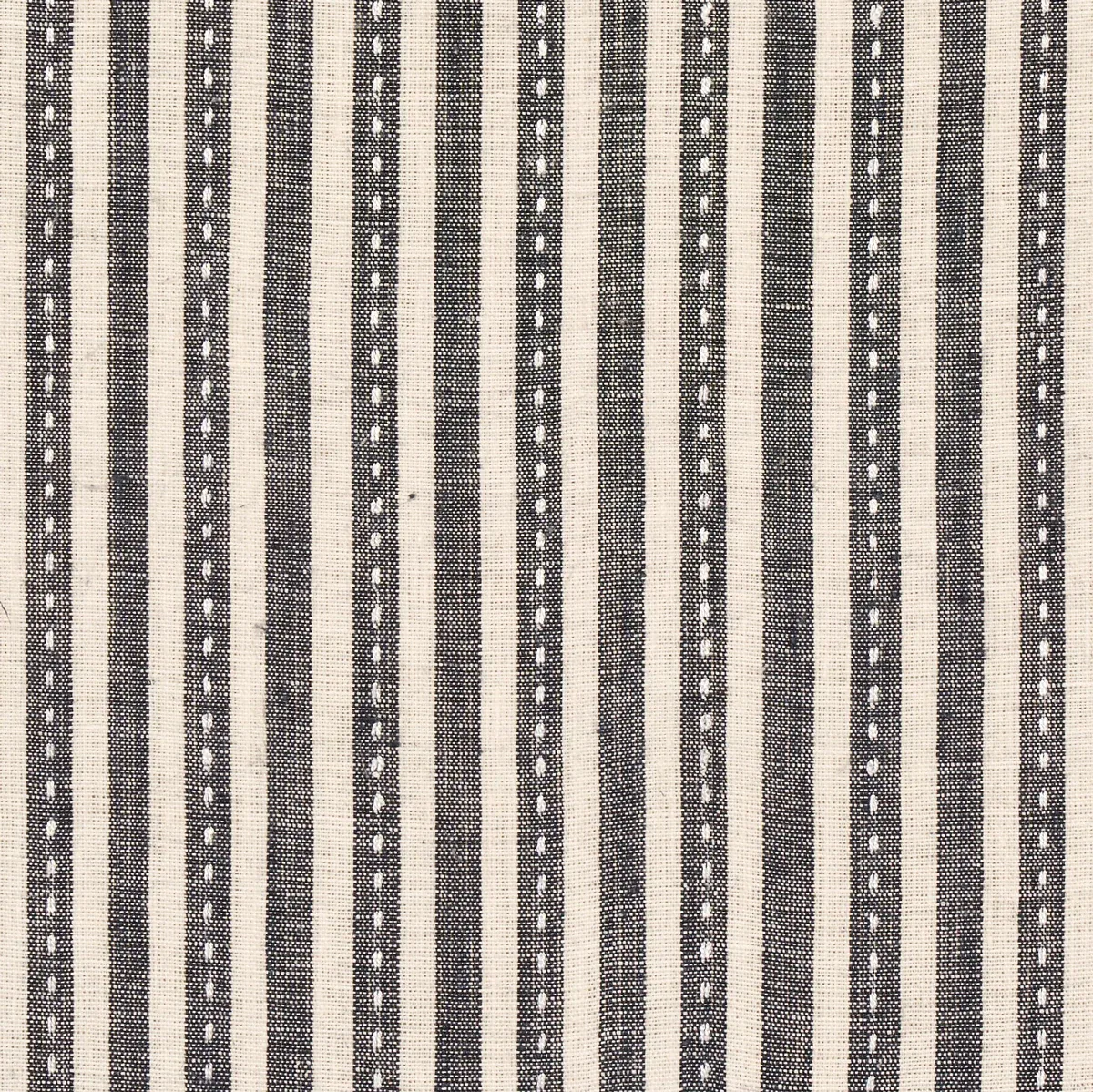 MATHIS TICKING STRIPE Fabric – CARBON | Schumacher | Wallpap MATHIS TICKING STRIPE fabric CARBON color by Schumacher