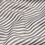 MATHIS TICKING STRIPE Fabric – CARBON | Schumacher | Wallpap MATHIS TICKING STRIPE fabric CARBON color by Schumacher