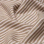MATHIS TICKING STRIPE Fabric – FLAX | Schumacher | Wallpaper MATHIS TICKING STRIPE fabric FLAX color by Schumacher