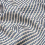 MATHIS TICKING STRIPE Fabric – INDIGO | Schumacher | Wallpap MATHIS TICKING STRIPE fabric INDIGO color by Schumacher