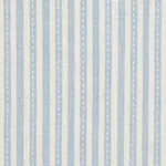 MATHIS TICKING STRIPE fabric SKY color by Schumacher