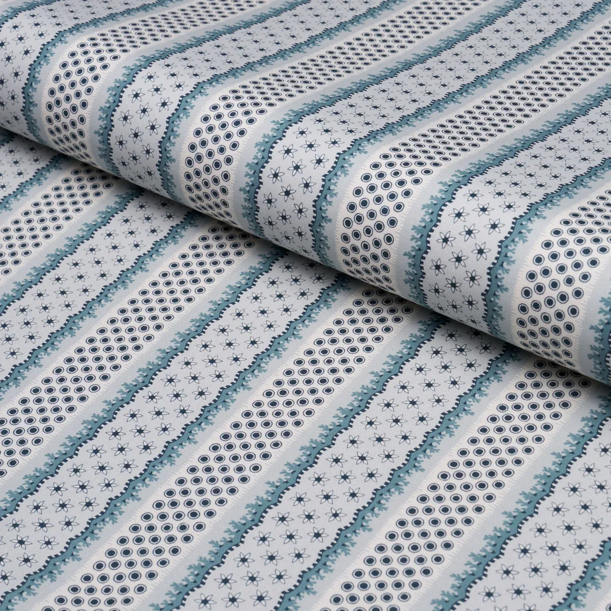 MATILDA fabric AQUA color by Schumacher