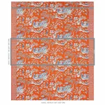 MATSUDANA Fabric – SPICE | Schumacher | Wallpaper Twins MATSUDANA fabric SPICE color by Schumacher