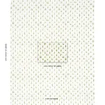 MEADOW BUTTON HAND EMBROIDERY Fabric – YELLOW | Schumacher | MEADOW BUTTON HAND EMBROIDERY fabric YELLOW color by Schumacher