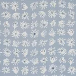 MEADOW ROCK Fabric – BLUE | Schumacher | Wallpaper Twins MEADOW ROCK fabric BLUE color by Schumacher