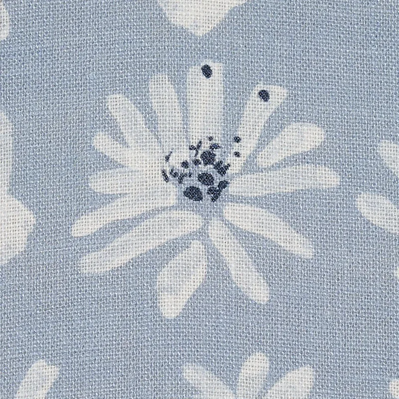MEADOW ROCK Fabric – BLUE | Schumacher | Wallpaper Twins MEADOW ROCK fabric BLUE color by Schumacher