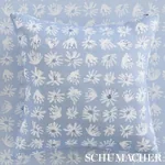 MEADOW ROCK Fabric – BLUE | Schumacher | Wallpaper Twins MEADOW ROCK fabric BLUE color by Schumacher