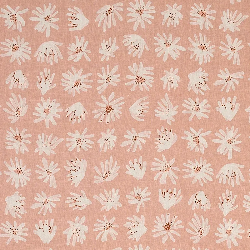 MEADOW ROCK fabric BLUSH color by Schumacher