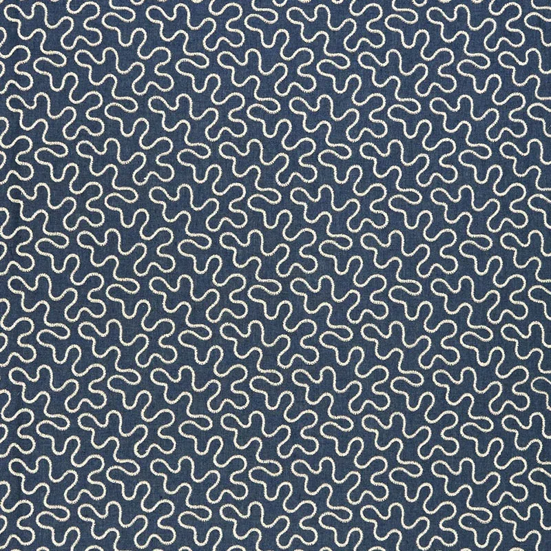 67600 | MEANDER EMBROIDERY – INDIGO