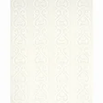 MEDICI EMBROIDERED SHEER fabric BLANC color by Schumacher