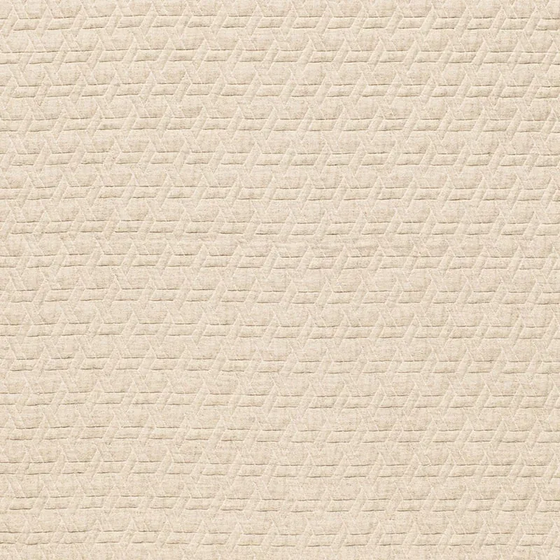 MESA MATELASSÉ fabric OAT color by Schumacher