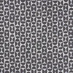 MEZZA LUNA fabric BLACK color by Schumacher