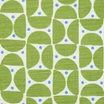 MEZZA LUNA fabric LEAF color by Schumacher